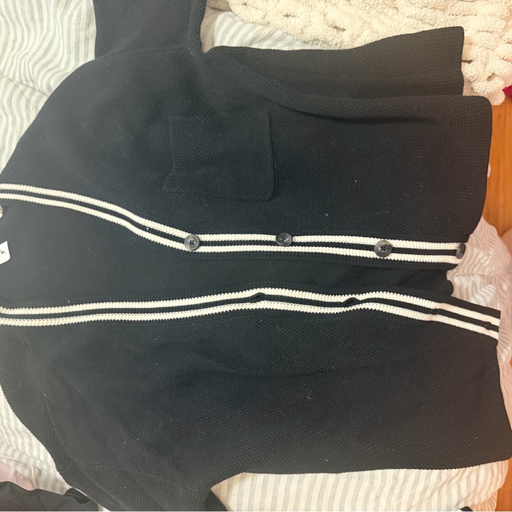 Alo Yoga Tennis Club Sweater Knit Cardigan